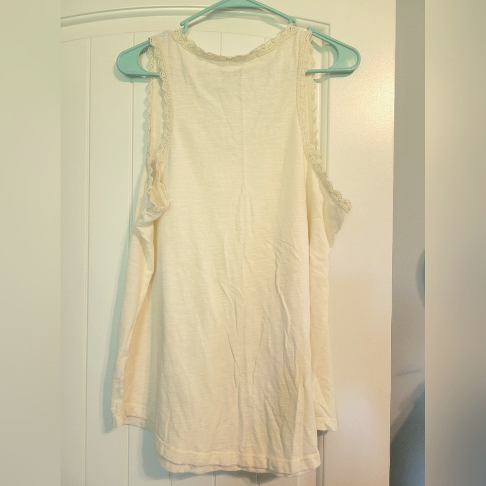 Cabela's Women's Crochet Trim Tank Top Size XL - Picture 2 of 4